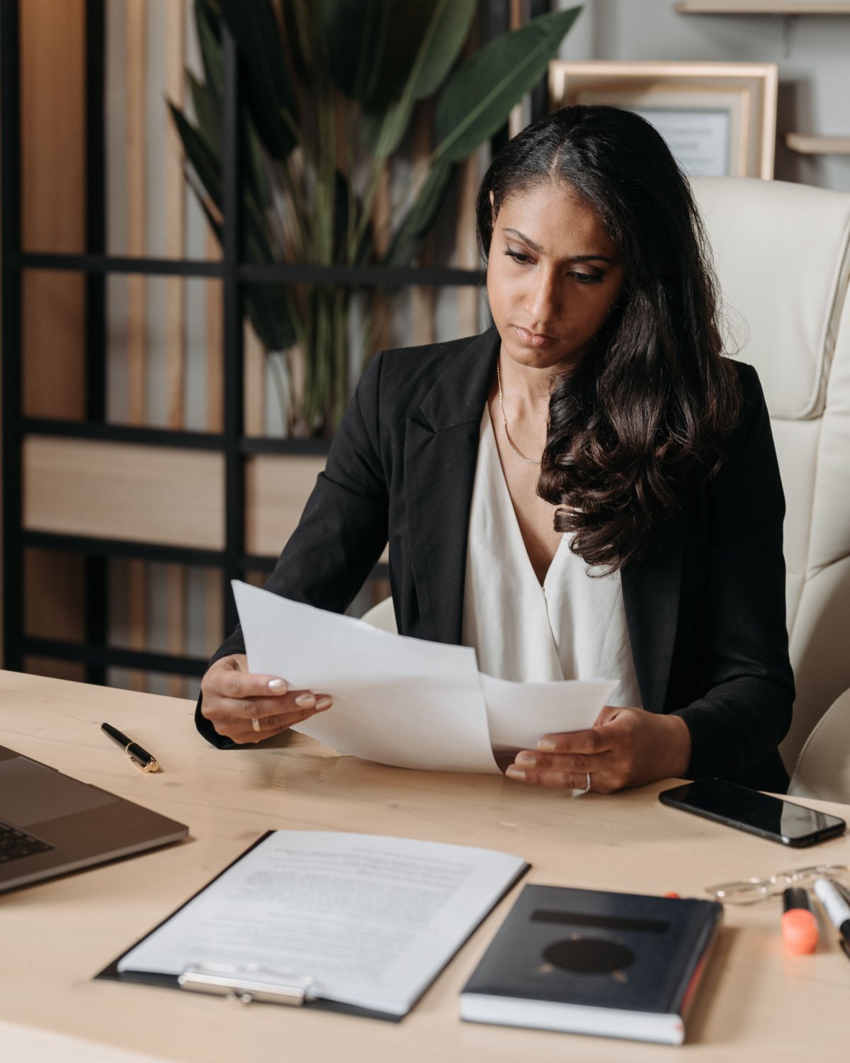 A focused professional at work, representing employee wellness in a Bangalore office